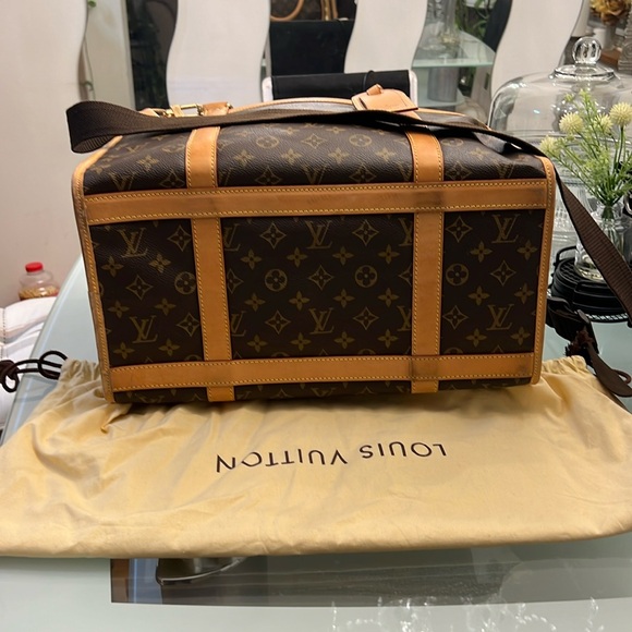 Authentic LOUIS VUITTON Sac Baxter GM Pet Carry travel bag very good condition - Picture 11 of 11